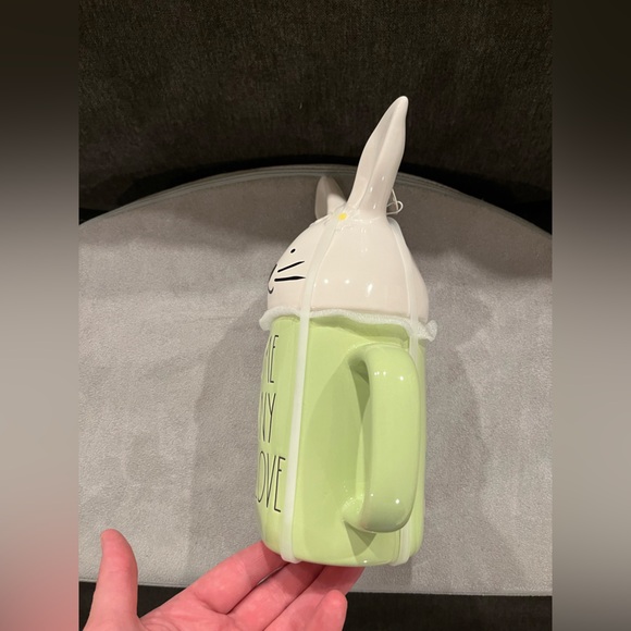 Rae Dunn “Some Bunny to love” mug with topper - Picture 3 of 6